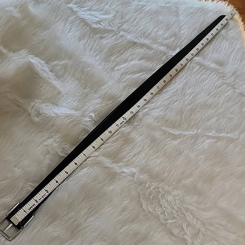 GAP Boy's Black Brown Reversible Silver Tone Hardware Preppy School Uniform Belt